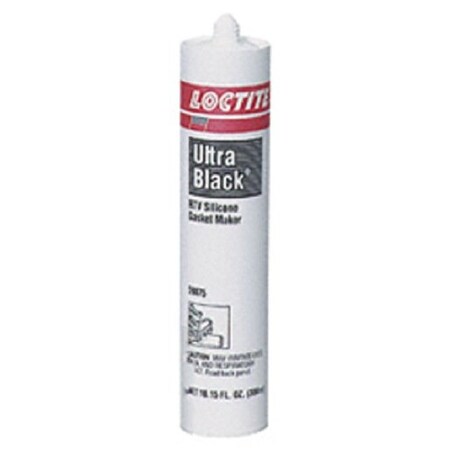 Henkel Gasketing, RTV Silicone, Oil Resistant, Black, 300 Ml SI 598 300ML IDH 135508